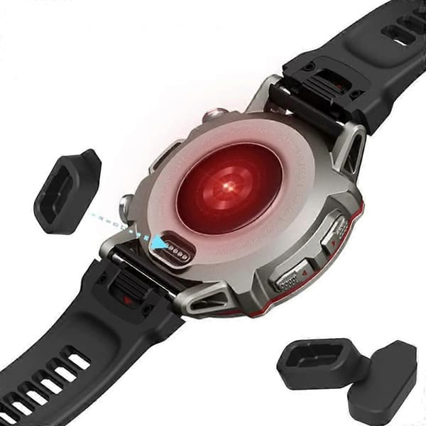 Protective Soft Cover Charging Port Dust Plug for Amazfit-Falcon Smartwatch