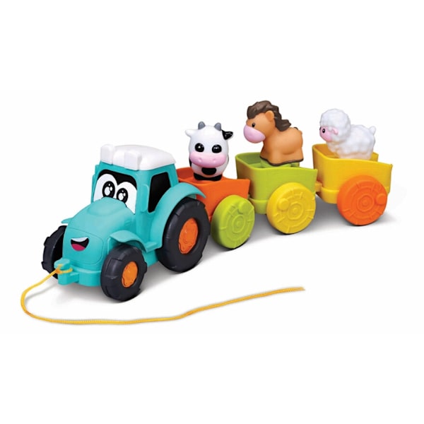 BB Junior Farm Tractor Pull Along Toy