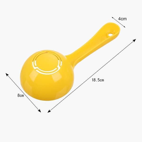 Risskje, form for risboller, non-stick sushiform, risbolleskje, risspatel, kjøkkenredskap, gul