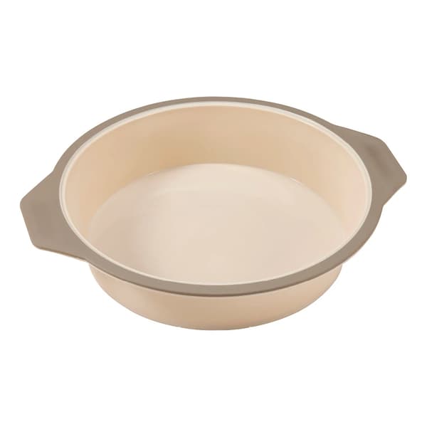 Rund bakeform i silikon Ø23 cm Cookie Beige beige