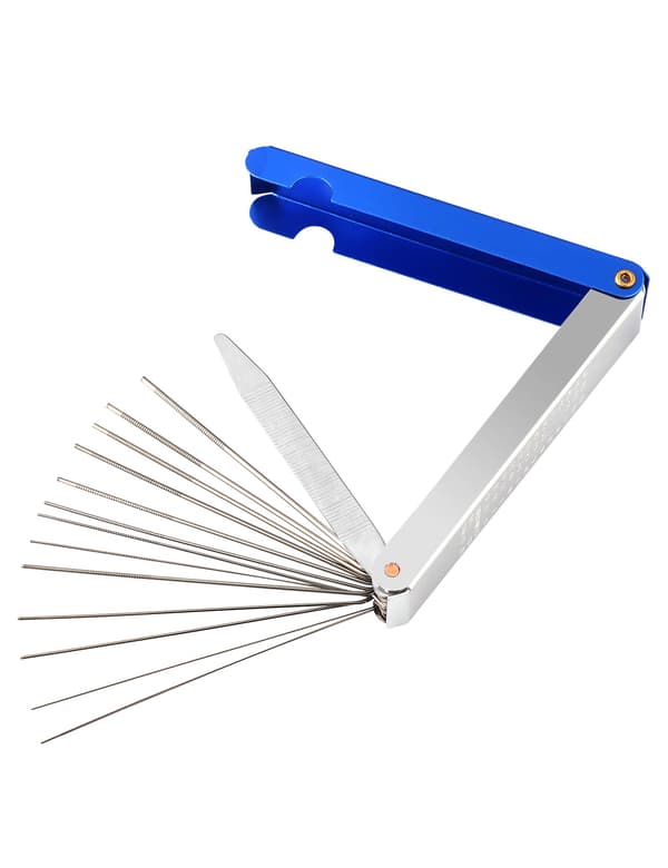 Guitar Saddle Slot File Saw Rods Slot Filing Kit Needle File Set Luthier Replacement Tool Tip Cleaning Files.