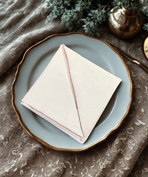 Stofserviet Beige 40x40 cm 4-pak Beige beige