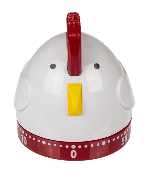 Eggklokke / Timer / Kjøkkentimer - Egg - Klokke Vit white