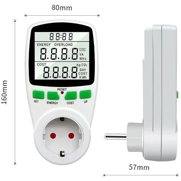 Energy Consumption Meter Wattmeter Socket Meter Energy Meter