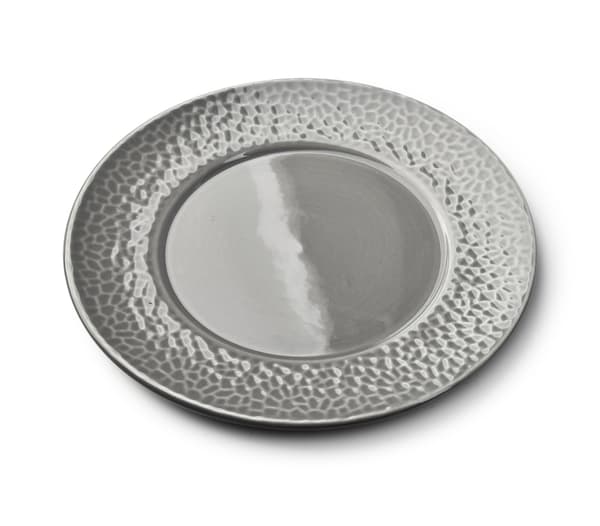 HUDSON Dessert Plate 19cm in Grey Porcelain by AFFEKDESIGN