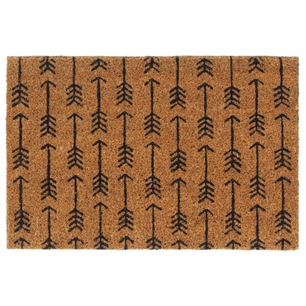 vidaXL Doormat Natural 40x60 cm Tufted Coir Brun 1770