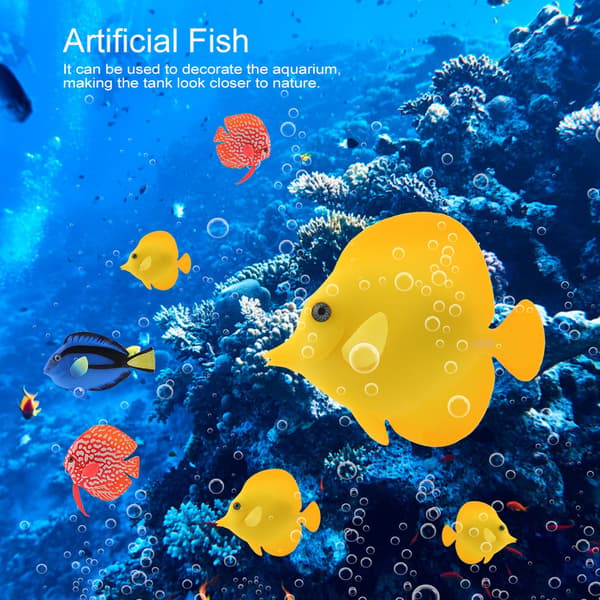 Luminous Artificial Fish Aquarium Decoration