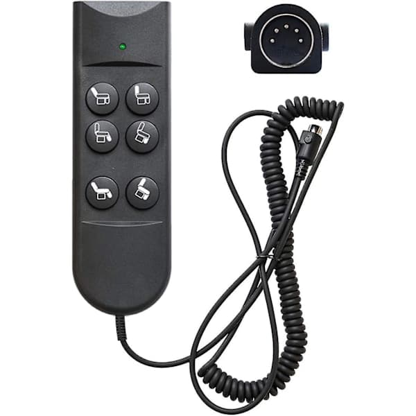 6-button remote control for recliners 5-pin hand controller for lift chairs hand controller for electric furniture Ty