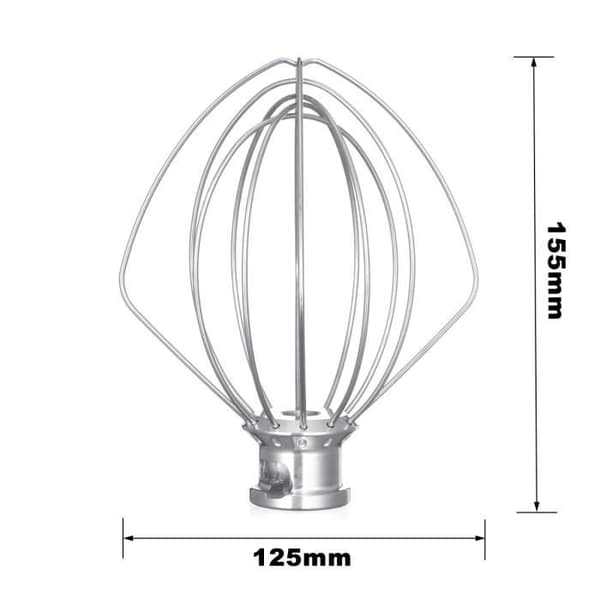 Piskeris - KitchenAid - Elektrisk piskeris mixer kuglehoved multi-purpose Pr K45WW 9704329