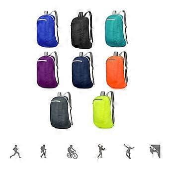 Hiking Backpack Travel Backpack Ultralight Daypack Foldable Backpack Outdoor Backpack for Camping Sports Running Black (Black)