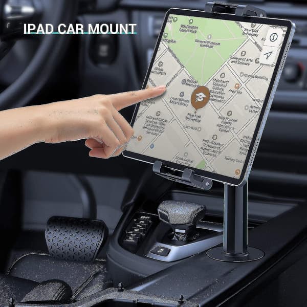 Yhteensopiva mukitelineen autoteline, universaali tabletti- ja älypuhelinteline autoon