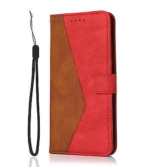 Tofarget skinnveske til iPhone 15 Pro (Brun 1)
