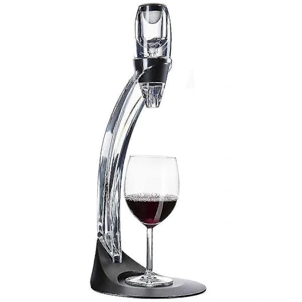 Magic Decanter Deluxe vinkaraffel med stativ Luksuriøs vinkaraffel Dekanter Vinkaraffel-hældetud