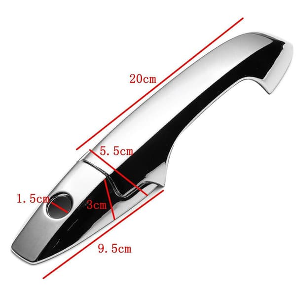 Bildørhåndtak Trim for -V SUV 2007 2008 2009 2010 2011 Kromdekselstil