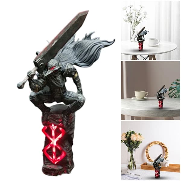 Berserk Guts Night Light Personalized Resin Craft Creative Desktop Ornament