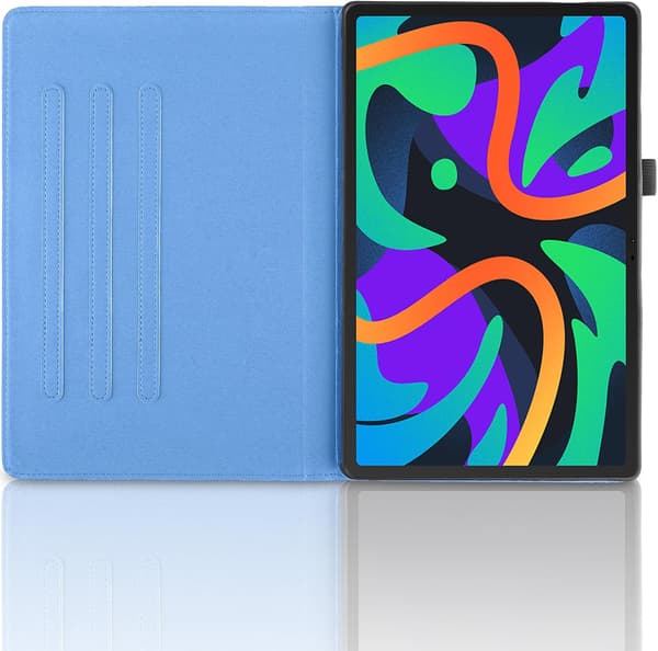 Etui til Lenovo Tab M11 11 2024 TB330FU Træmønster blå