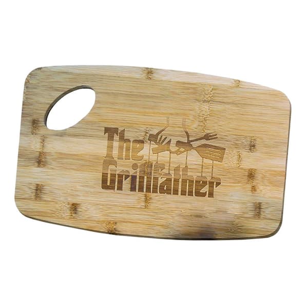 Bambus Skærebræt - The Grillfather Träd beige