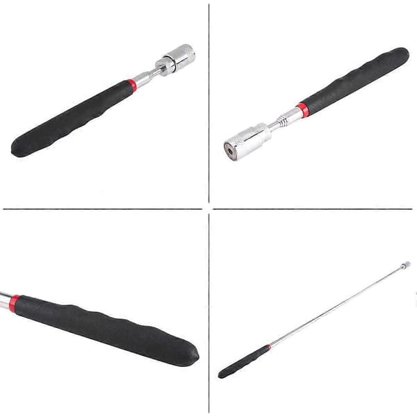Telescopic Magnetic Pickup Tool with LED Light for Picking Up Nuts and Bolts