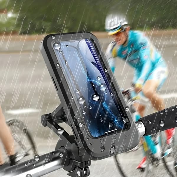 Motorcykeltelefonholder, ABS magnetisk foldbart design til cykel- og el-løbehjulsnavigation color