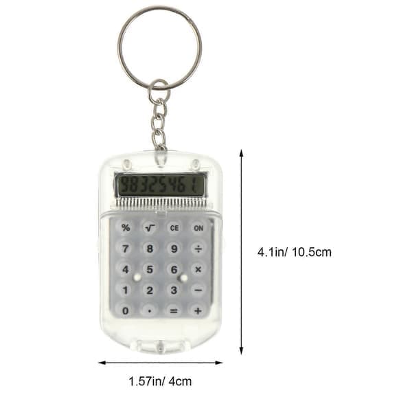3 kpl Mini Elektroninen Laskin Avaimenperä Pieni Taskulaskin Avaimenperä