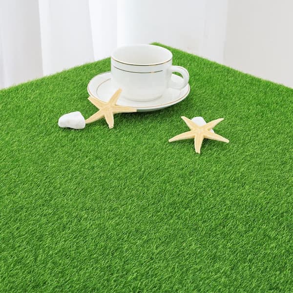 Kunstgress for Modellbygging 0.5x0.5m – Dekorativt Gress for Tog, Diorama, Hobby & DIY