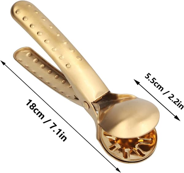 Kastanjeklemme, Nøddeknækker, Rustfrit stål (Rose Gold)
