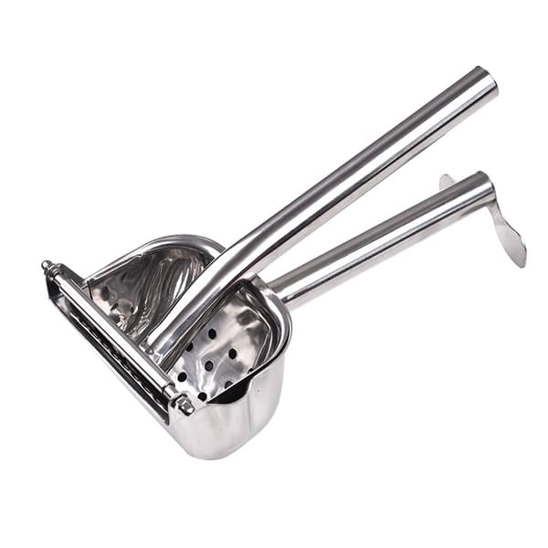 Sitronpresse i rustfritt stål - Hånddrevet juicer for appelsin, lime, grapefrukt