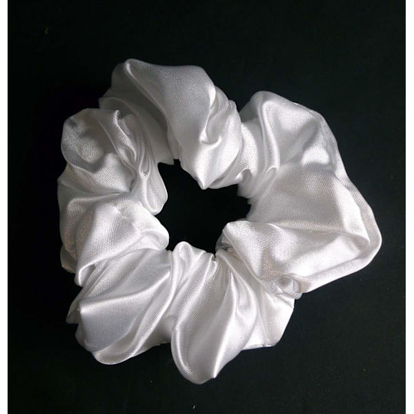 Hårstrikk Hvit Polyester