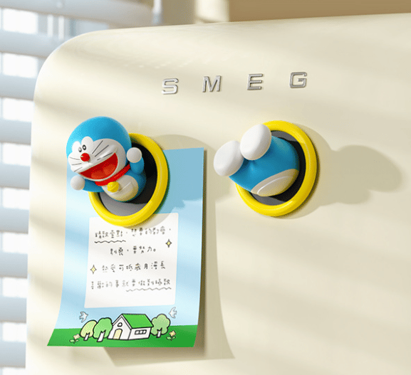 Doraemon (ylävartalo) Pass Circle Jääkaappimagneetti 3