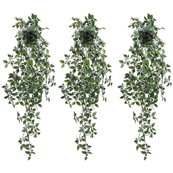 Kunstig potteplante, indendørs/udendørs, hængende
