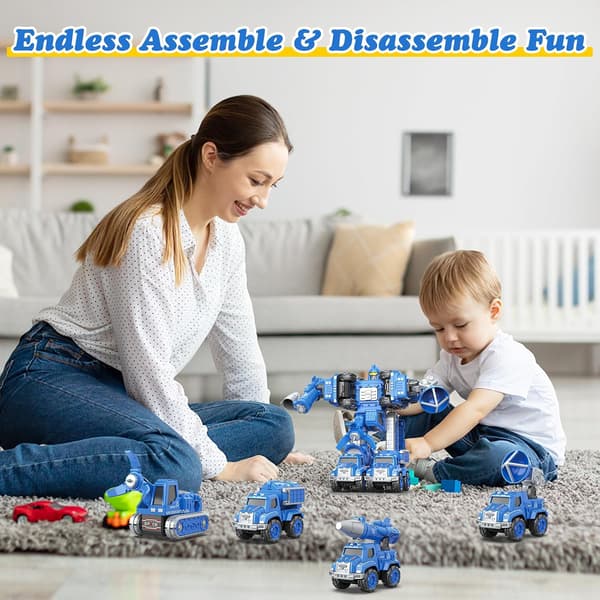 Transformerande robotleksaksset 4