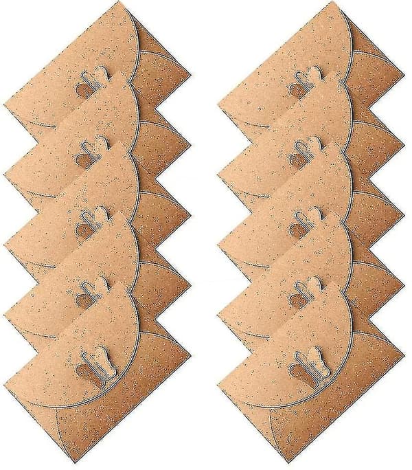 Mini-kortkuvert, 50-pack Thanksgiving presentkortkuvert med fjäril-1