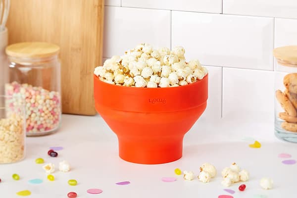 Popcorn Maker, Plastic, Red, 20 x 15 x 8 cm