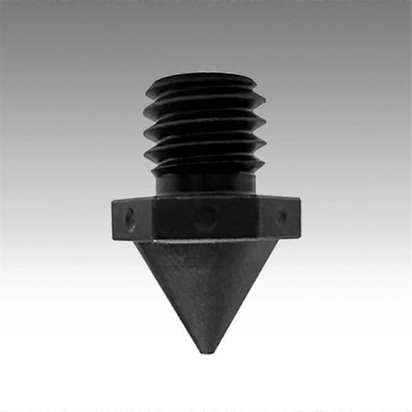Master HRC65 MK8 3D-skriverdyser Herdet kromlegering for Ender3 3D-skriver (0,4 mm)