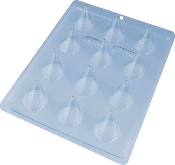 Pralinform Strutar Sjokoladeform - BWB 713 Transparent transparent