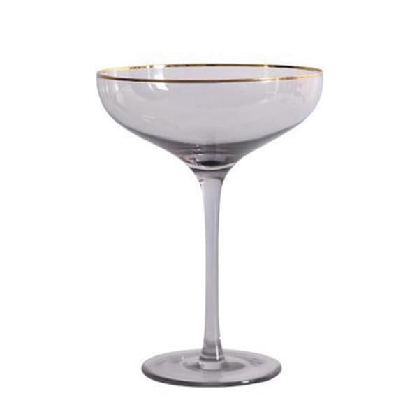 Udsøgte Cocktailglas Bar Glas Martini Glas Kop Bæger til Margaritas Sommerdrinks Champagne Lys til Grå Pi Pink Udgave 0830