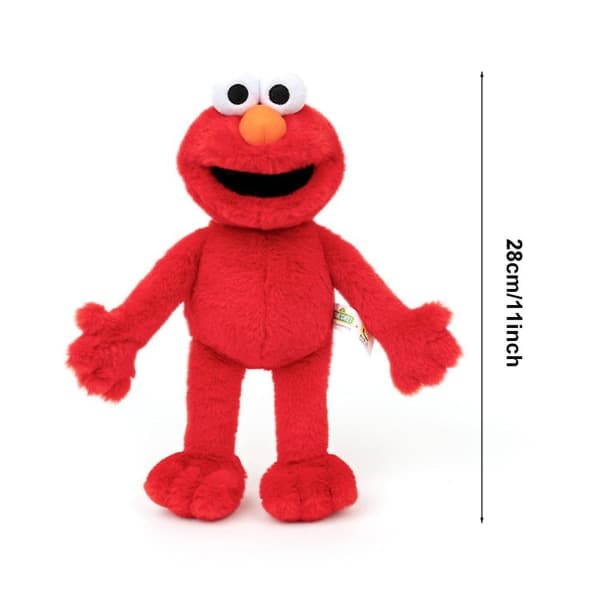 Sesamgade ELMO Elmo kage plyslegetøj plysdukke C C C