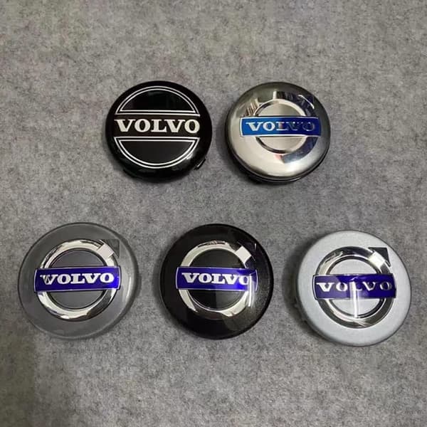 4 st VOLVO NAVKAPSEL FÖR LÄTTMETALLFÄLG S60 S90 XC40 XC60 V90 S40-35469-FY-