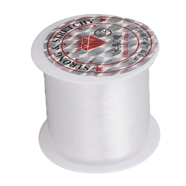 Clear Nylon String - 0.2mm - Strong and Durable - Perfect for Jewelry Making and Aquarium Landscaping