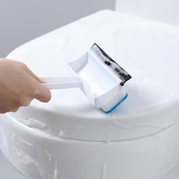Squeegees Multifunctional Window Glass Wiper Sponge Glass Cleaner for Kitchen Bathroom Shower Scraper