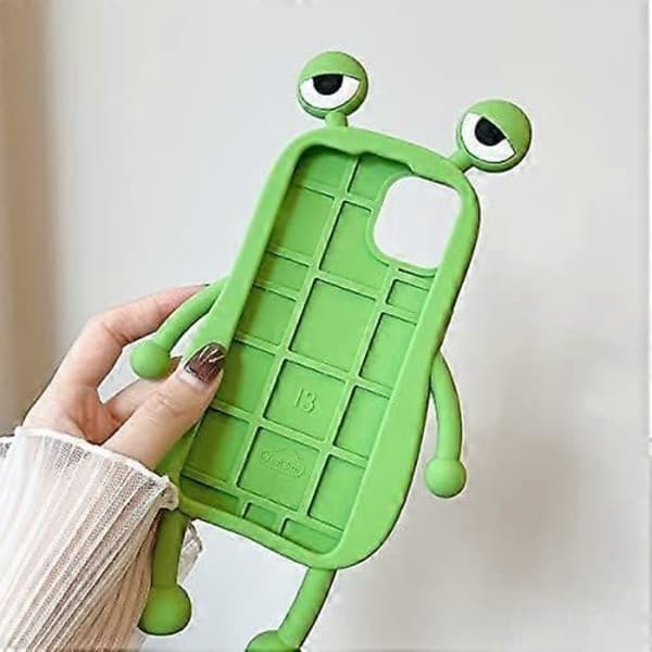 Mykt silikondeksel for kvinner jenter iPhone 15 Unik søt 3D-tegneseriedesign[YJD]