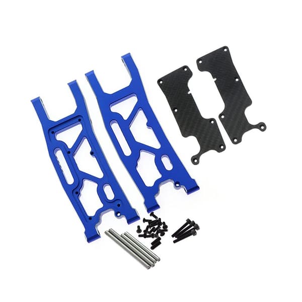 Brasda Aluminium Baghjulsophæng med Fiberkappe til 1/8 Sledge 95076-4 RC Bil Opgraderingsdele Tilbehør, 3