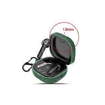 Protective Silicone Case for Headphones SoundPEATS Trueair2/2+ (Black)