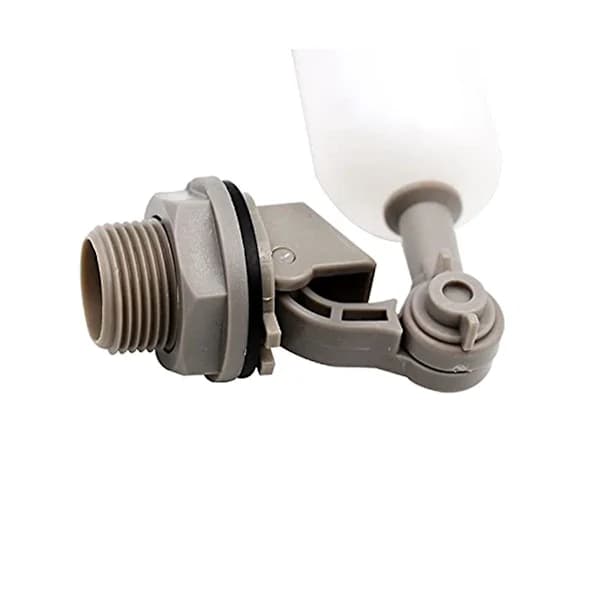 4-PAK 3/4 tommer vandstrømsventil med justerbar arm plast vandfilter flydekugleventil til vand
