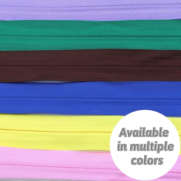 50 stk 25 cm usynlige spiralglidelåser i nylon i flere farger for søm-FX-