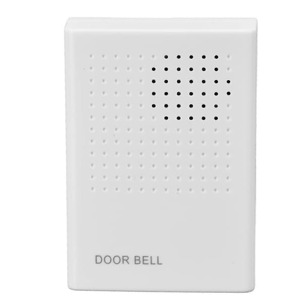 12V Wired Electronic Doorbell Dingdong Ringtone 90dB White Access Control for Hotel Home (FMY)