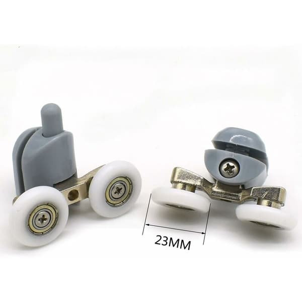 8-pack dubbla duschdörrsrullar 23 mm diameter badrumsreservdelar