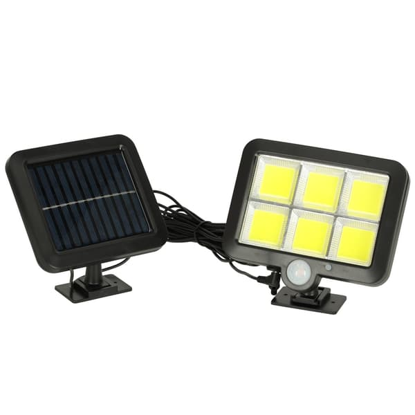 Solar bevægelses- og skumringssensorlampe 120 LED 430