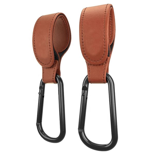 Lastenvaunukoukut 6 kpl karabiinihakoja lastenvaunuihin