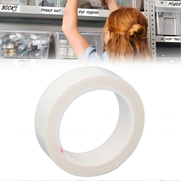 Erasable Label Stickers Washable Blank Writing Tape for Warehouse Shelf 3 Meters Long